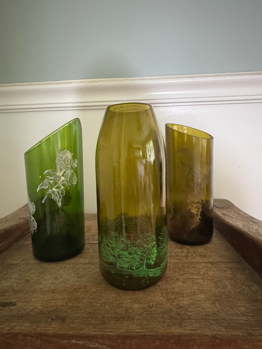 Upcycled vase
